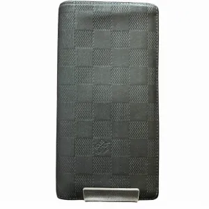 Louis Vuitton Infini Onyx Damier Infini Long Wallet (Bi-Fold) (Pre-Owned)