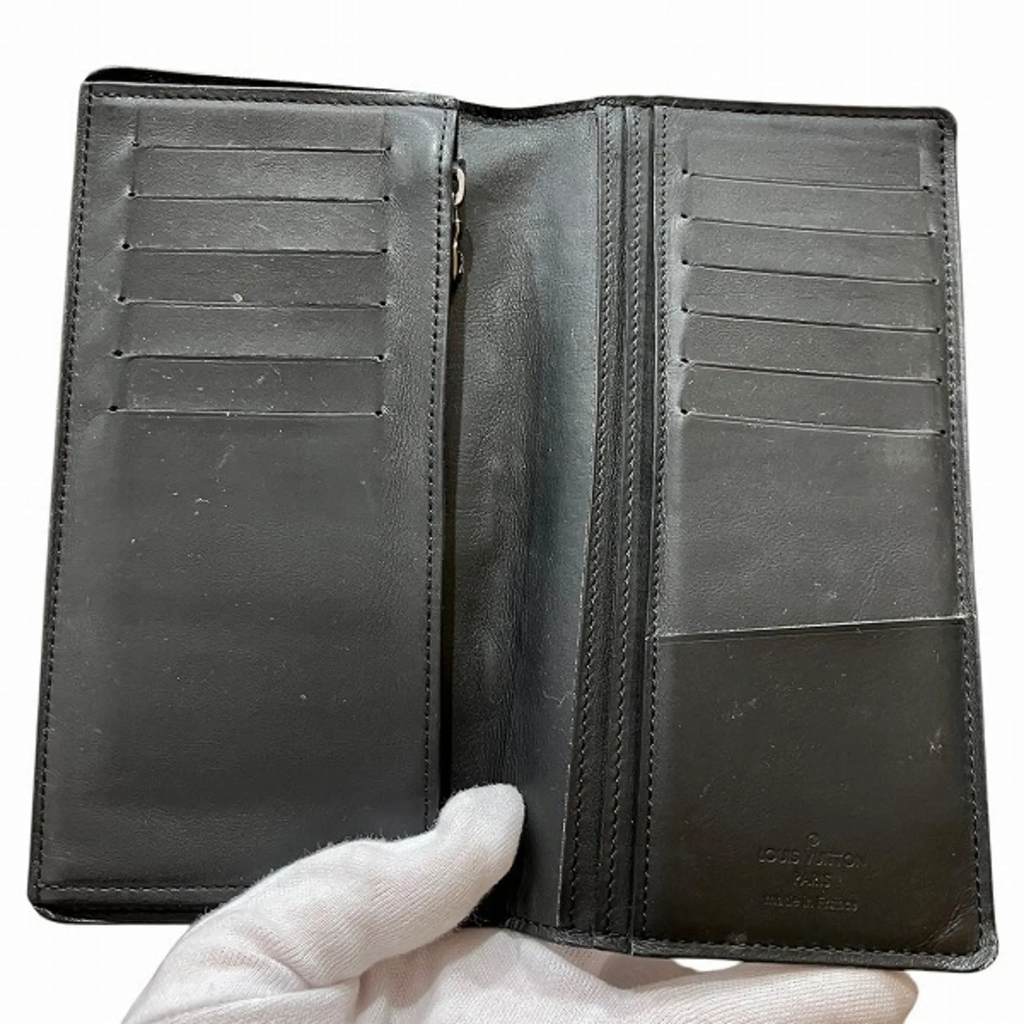 Louis Vuitton Infini Onyx Damier Infini Long Wallet (Bi-Fold) (Pre-Owned)