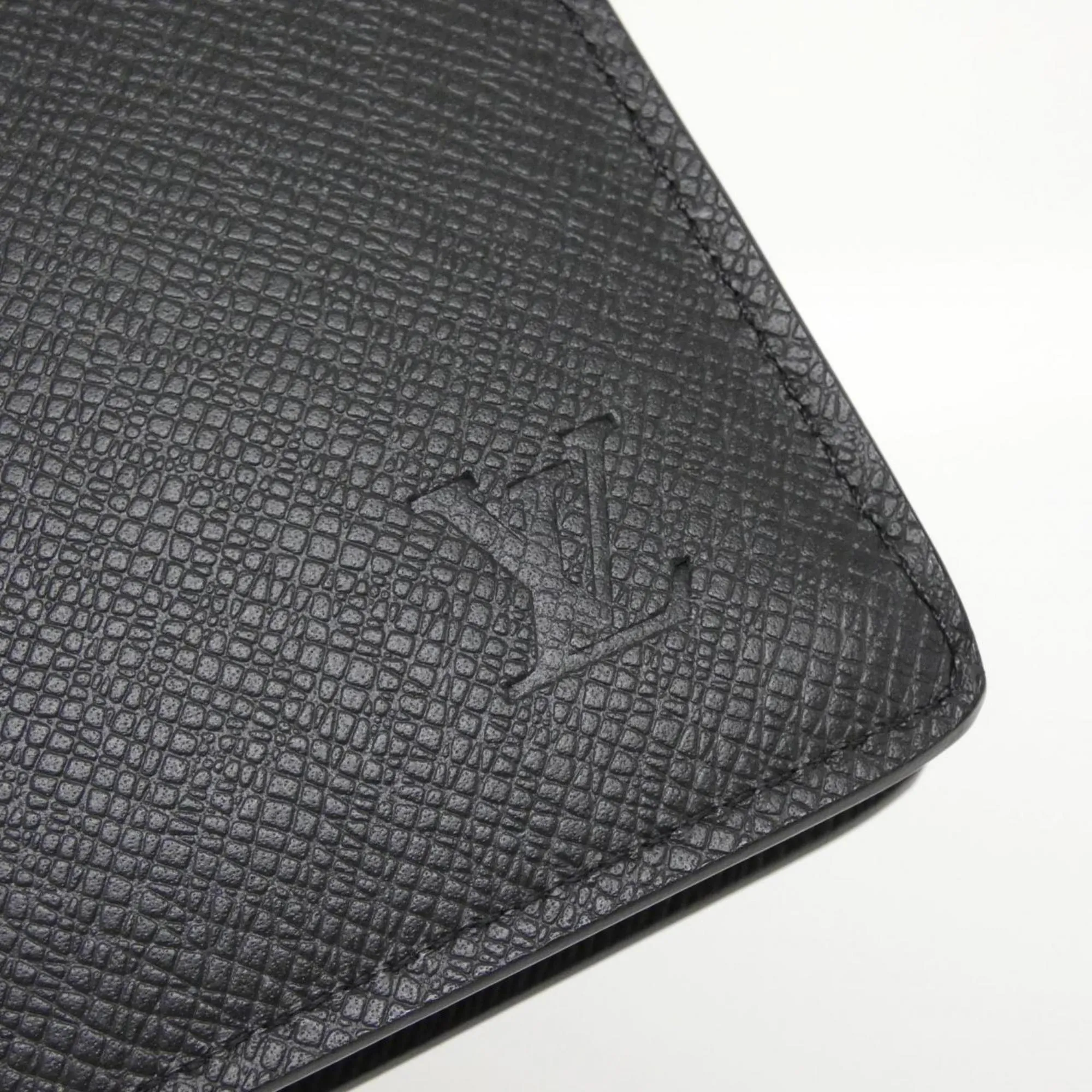Louis Vuitton Leather Long Wallet (Bi-Fold) (Pre-Owned)