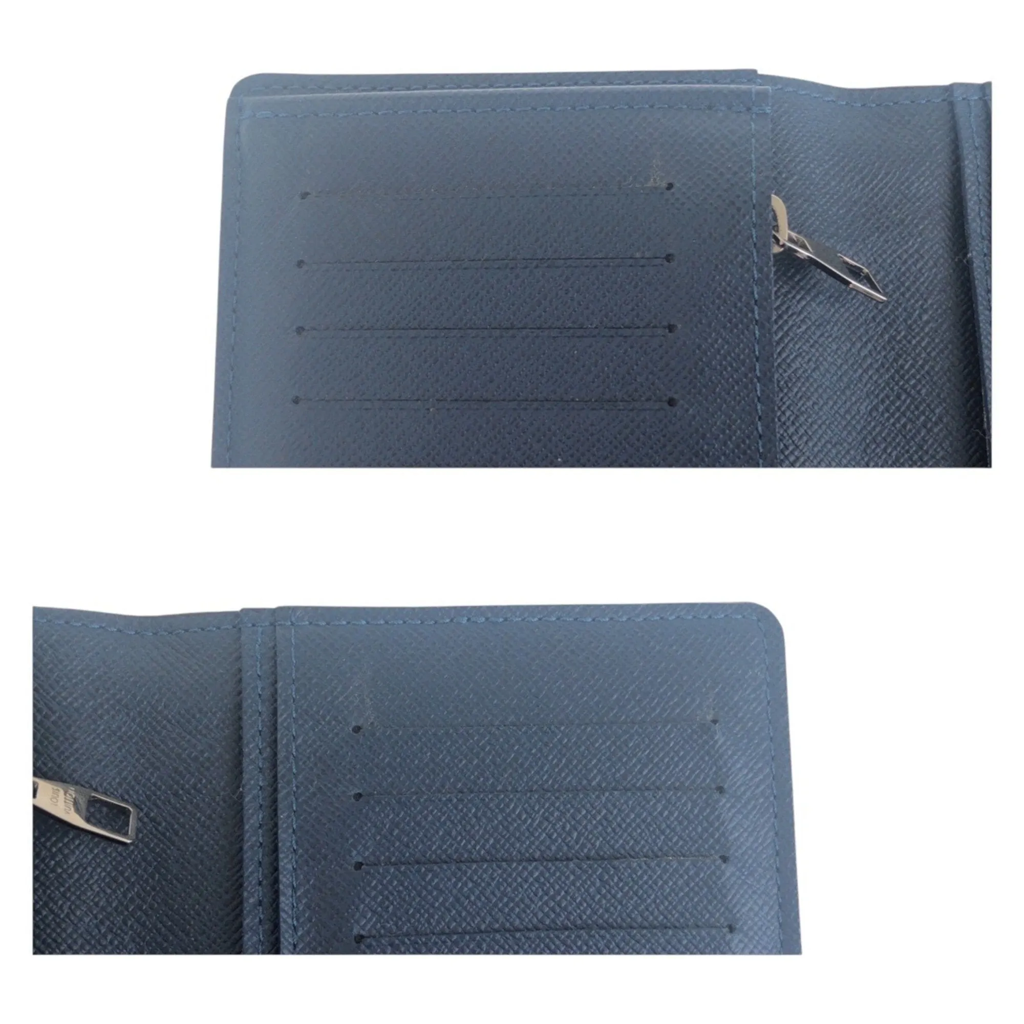 Louis Vuitton Leather Long Wallet (Bi-Fold) (Pre-Owned)