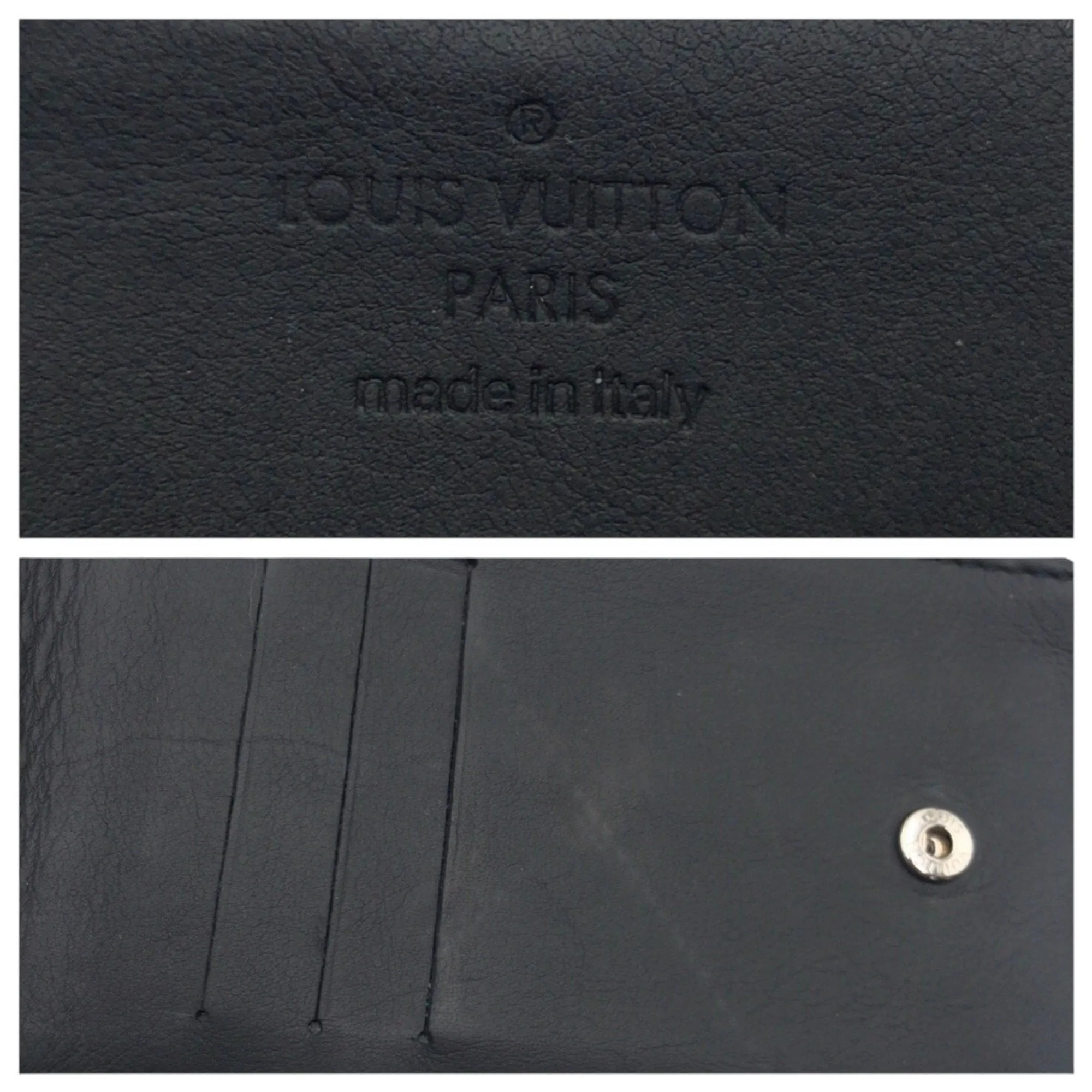 Louis Vuitton Leather Wallet (Bi-Fold) (Pre-Owned)
