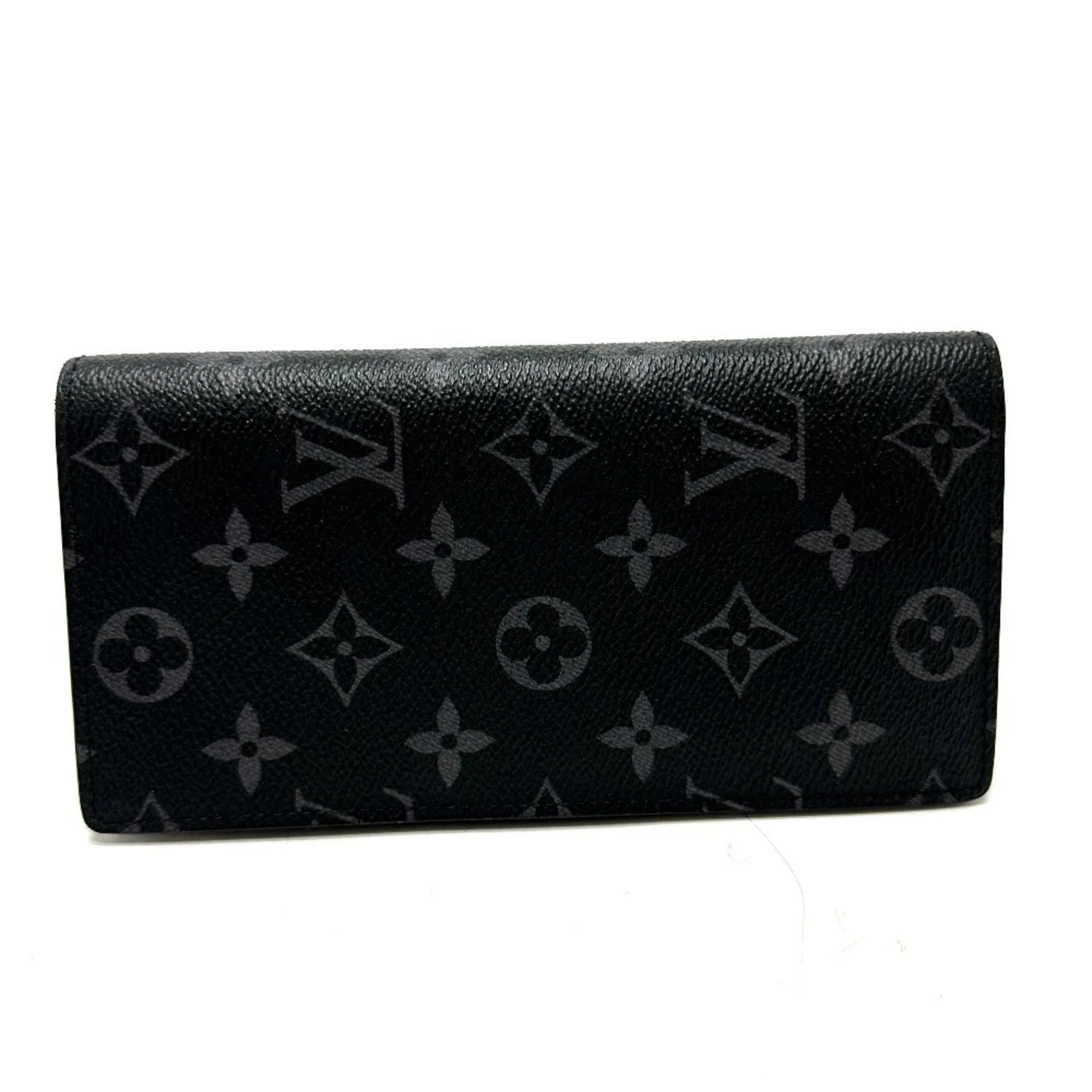 Louis Vuitton Monogram Eclipse Canvas Long Wallet (Bi-Fold) (Pre-Owned)