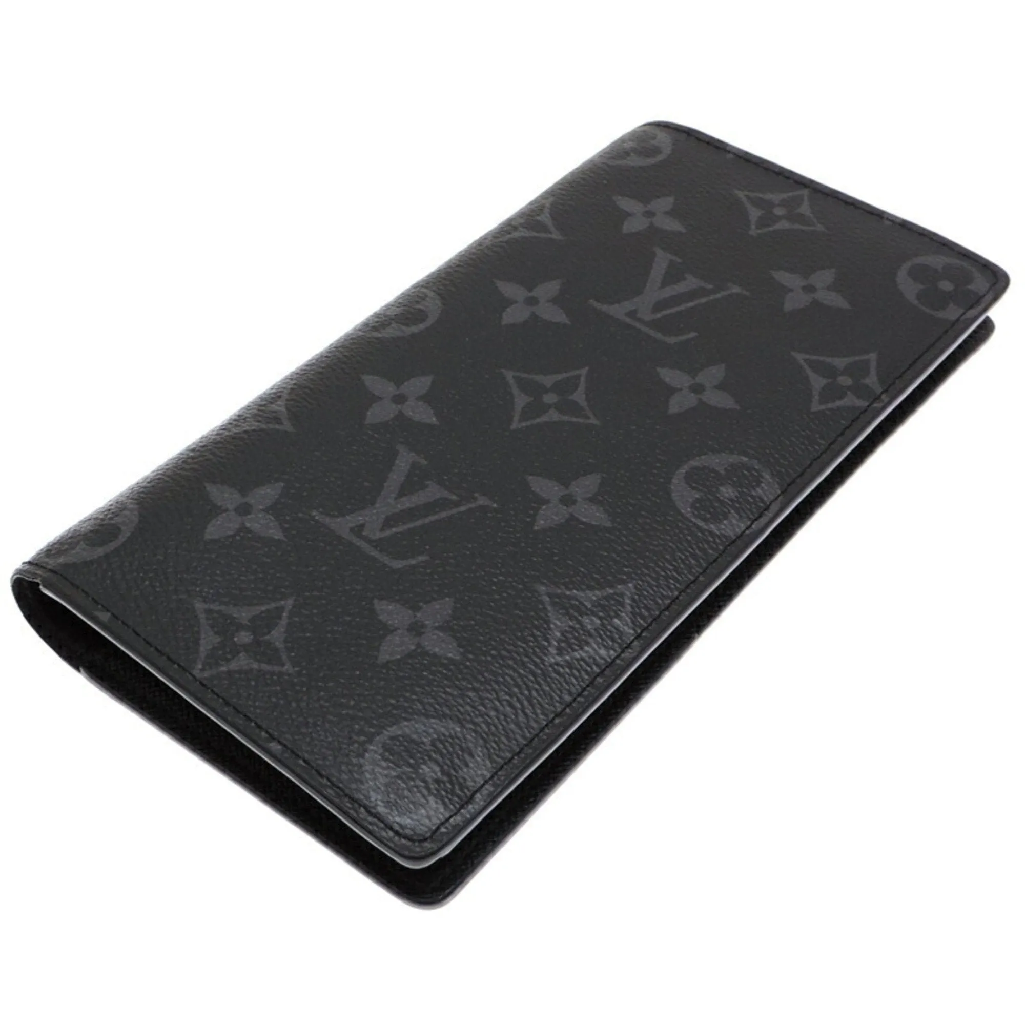 Louis Vuitton Monogram Eclipse Long Wallet (Bi-Fold) (Pre-Owned)