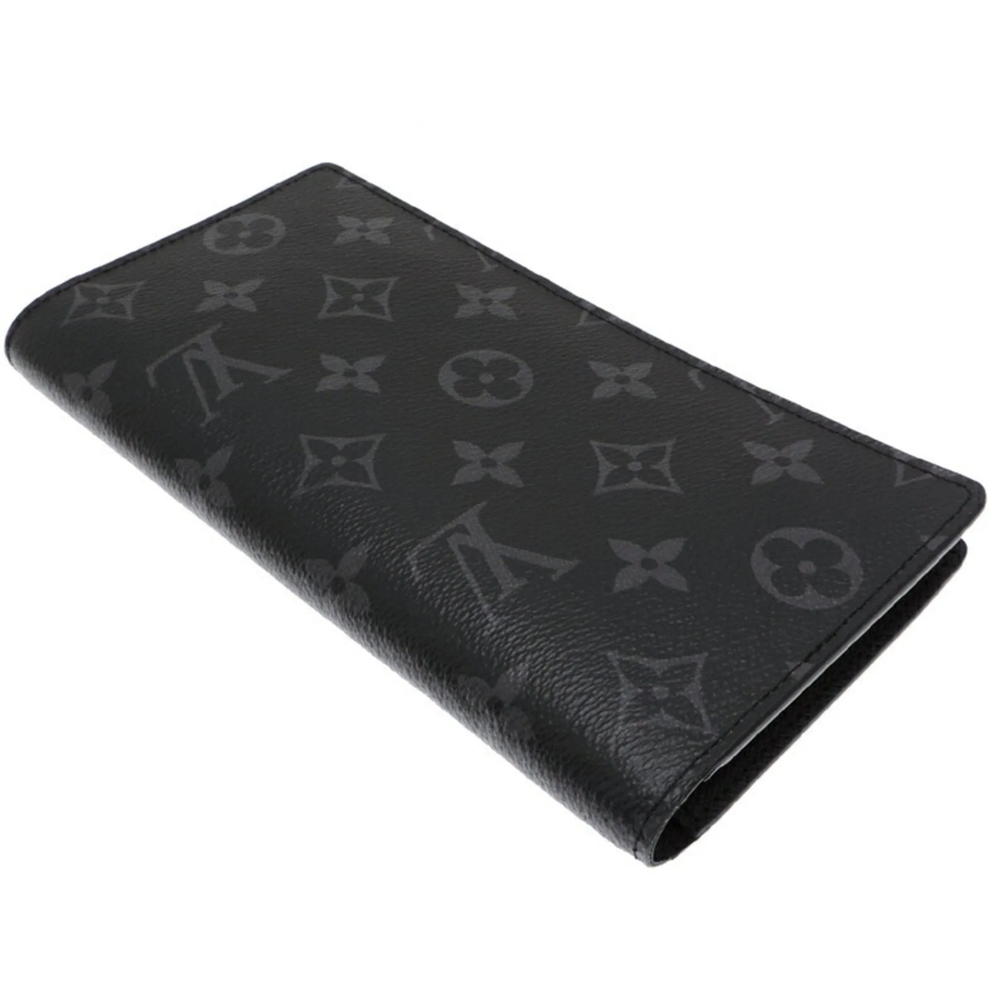 Louis Vuitton Monogram Eclipse Long Wallet (Bi-Fold) (Pre-Owned)