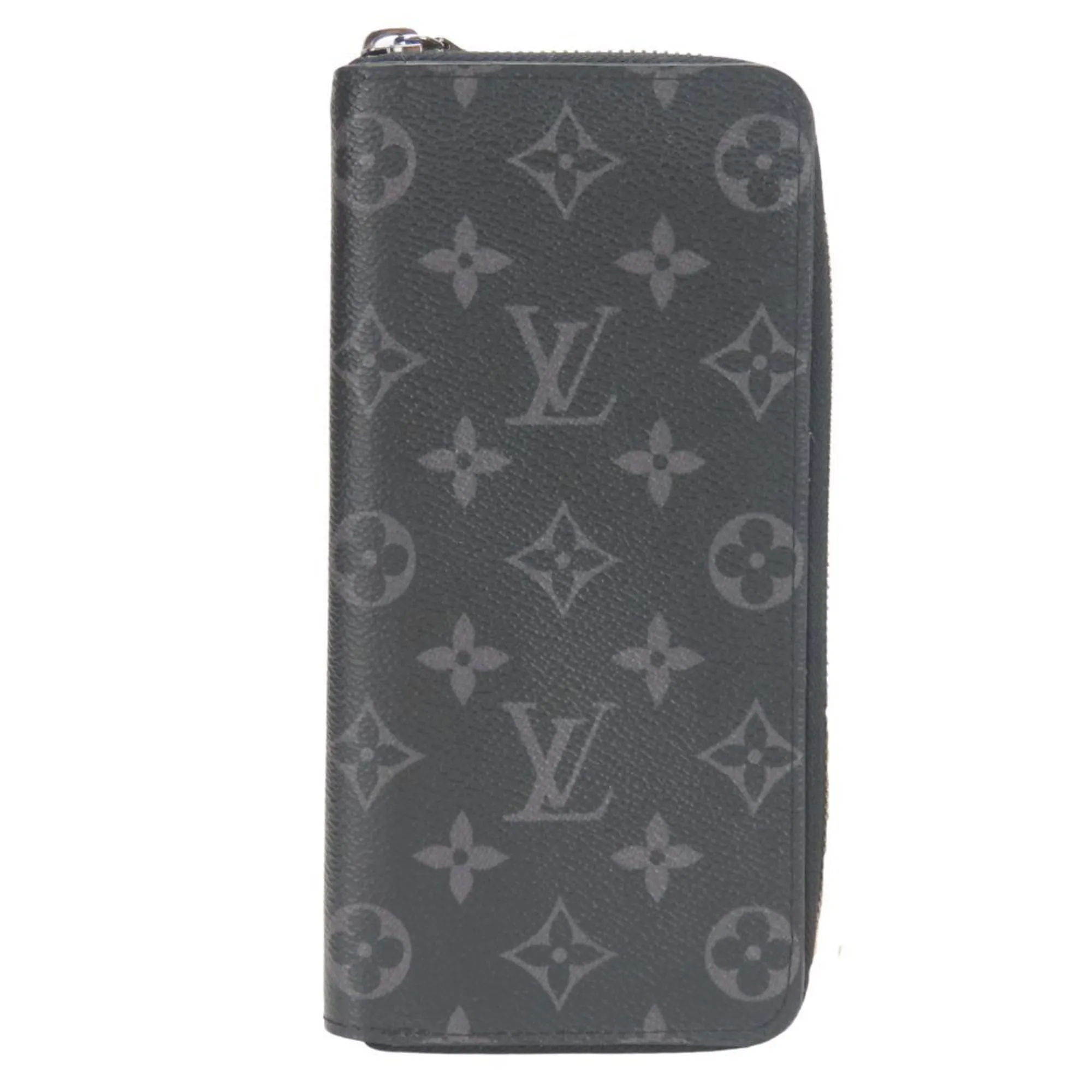 Louis Vuitton Monogram Eclipse  Monogram Eclipse Long Wallet (Bi-Fold) (Pre-Owned)
