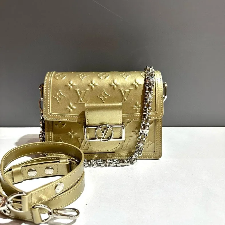 Louis Vuitton Monogram Empriente Gold Shoulder Bag
