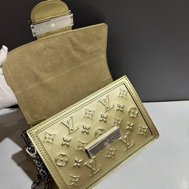 Louis Vuitton Monogram Empriente Gold Shoulder Bag