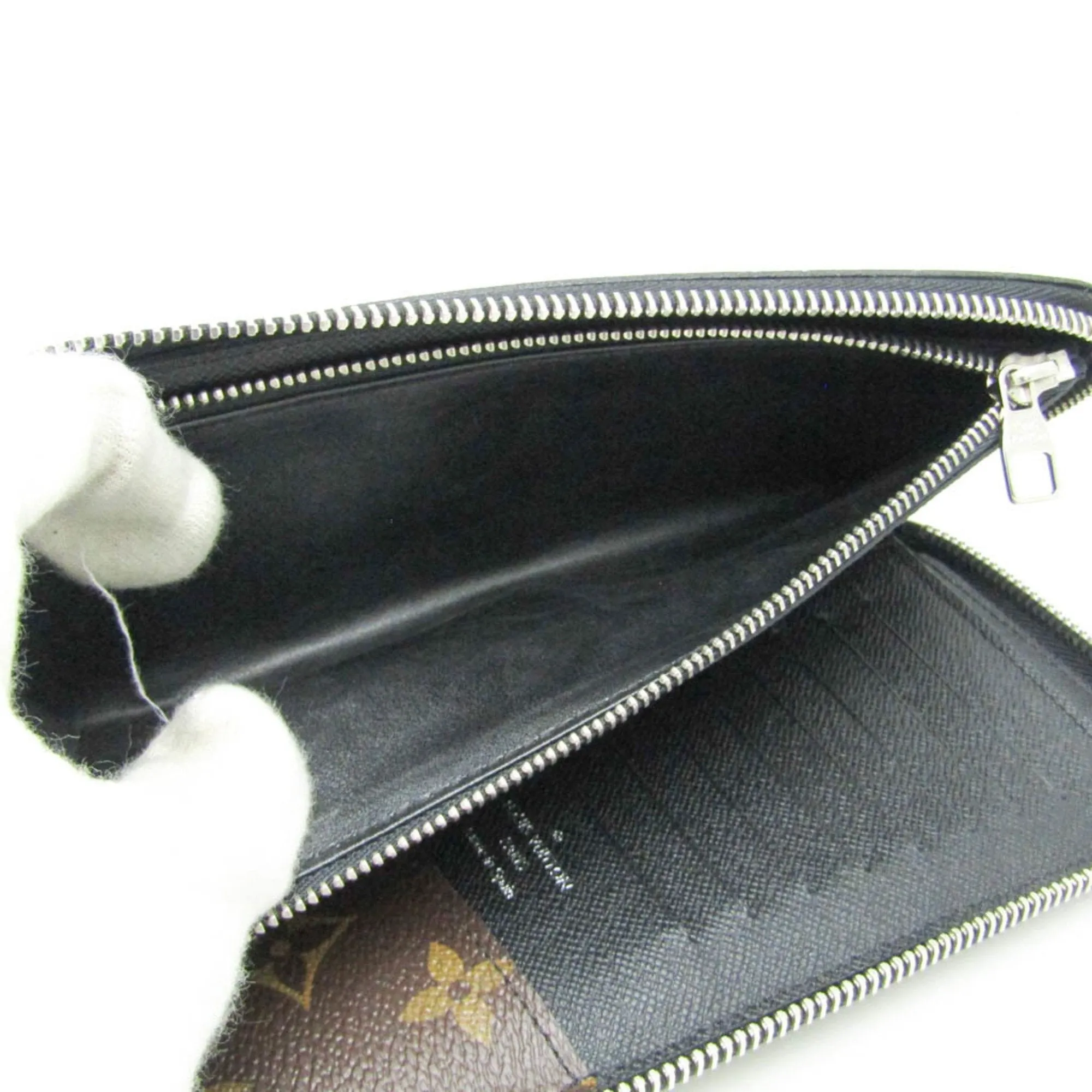 Louis Vuitton  Monogram Leather Long Wallet (Bi-Fold) (Pre-Owned)