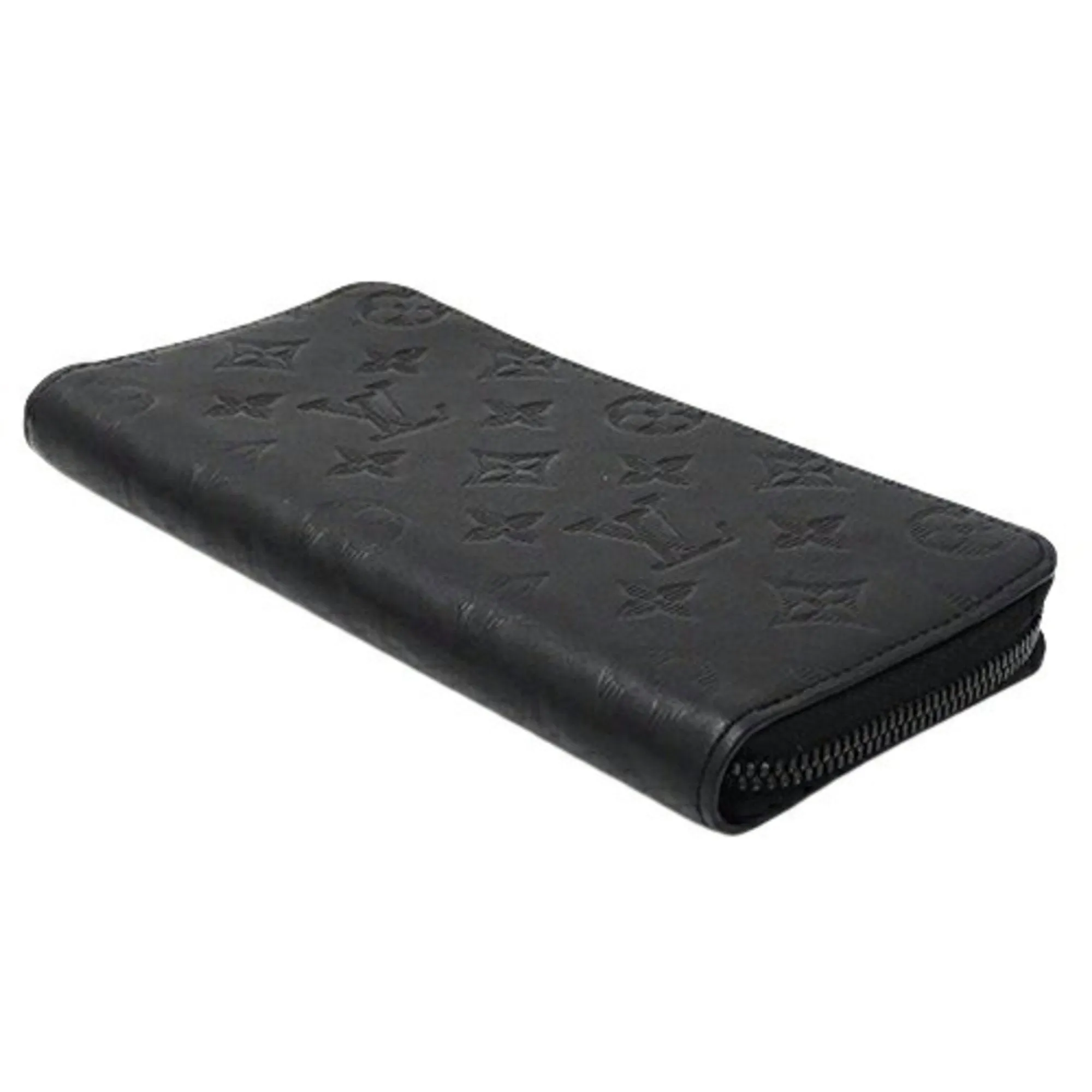 Louis Vuitton Monogram Shadow Long Wallet (Tri-Fold) (Pre-Owned)