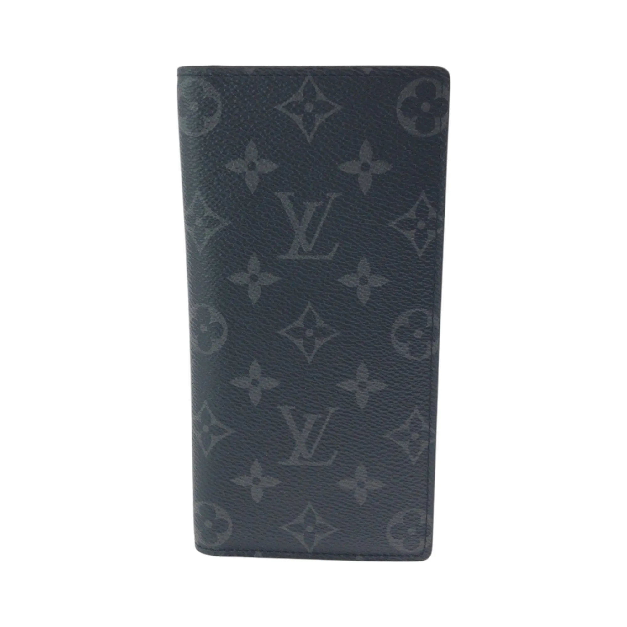 Louis Vuitton Noir Pvc Long Wallet (Bi-Fold) (Pre-Owned)