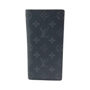 Louis Vuitton Noir Pvc Long Wallet (Bi-Fold) (Pre-Owned)