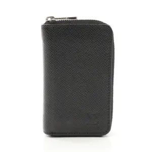 Louis Vuitton Taiga Leather Leather Coin Purse/Coin Case (Pre-Owned)