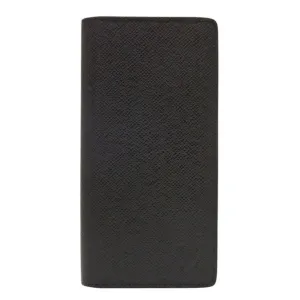 Louis Vuitton Taiga Leather Long Wallet (Bi-Fold) (Pre-Owned)