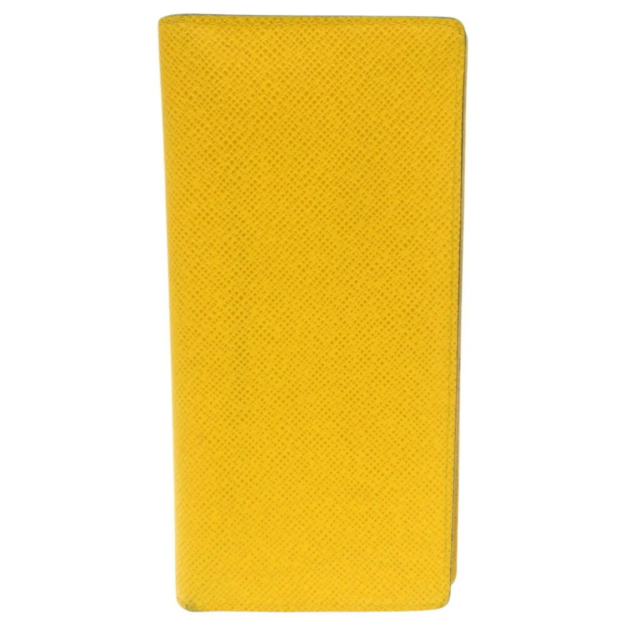 Louis Vuitton Taiga Leather Long Wallet (Bi-Fold) (Pre-Owned)