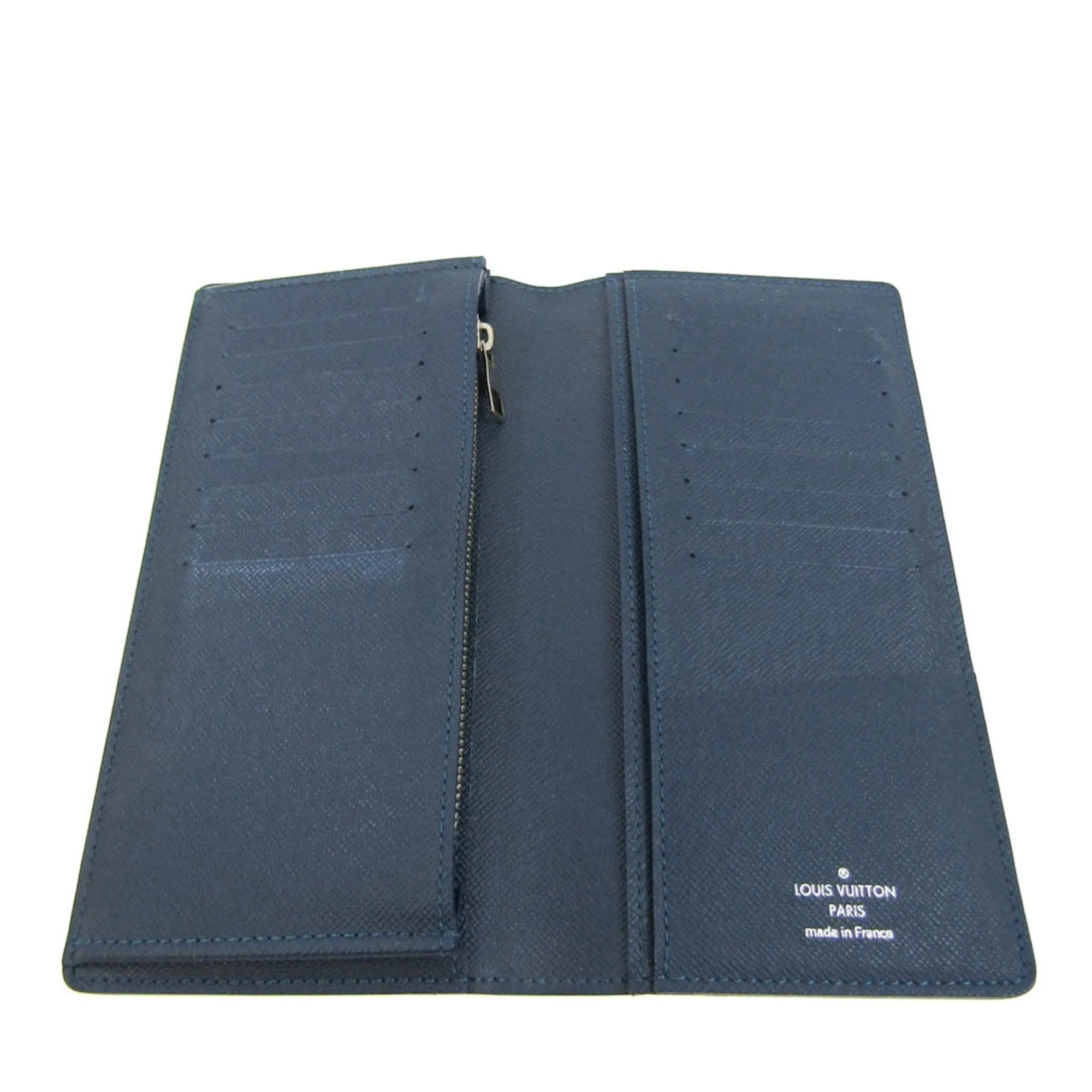 Louis Vuitton Taiga Taiga Leather Long Wallet (Bi-Fold) (Pre-Owned)