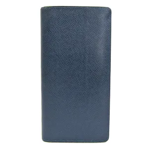 Louis Vuitton Taiga Taiga Leather Long Wallet (Bi-Fold) (Pre-Owned)