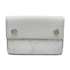 Louis Vuitton Taiga Taiga Leather Monogram Wallet (Tri-Fold) (Pre-Owned)