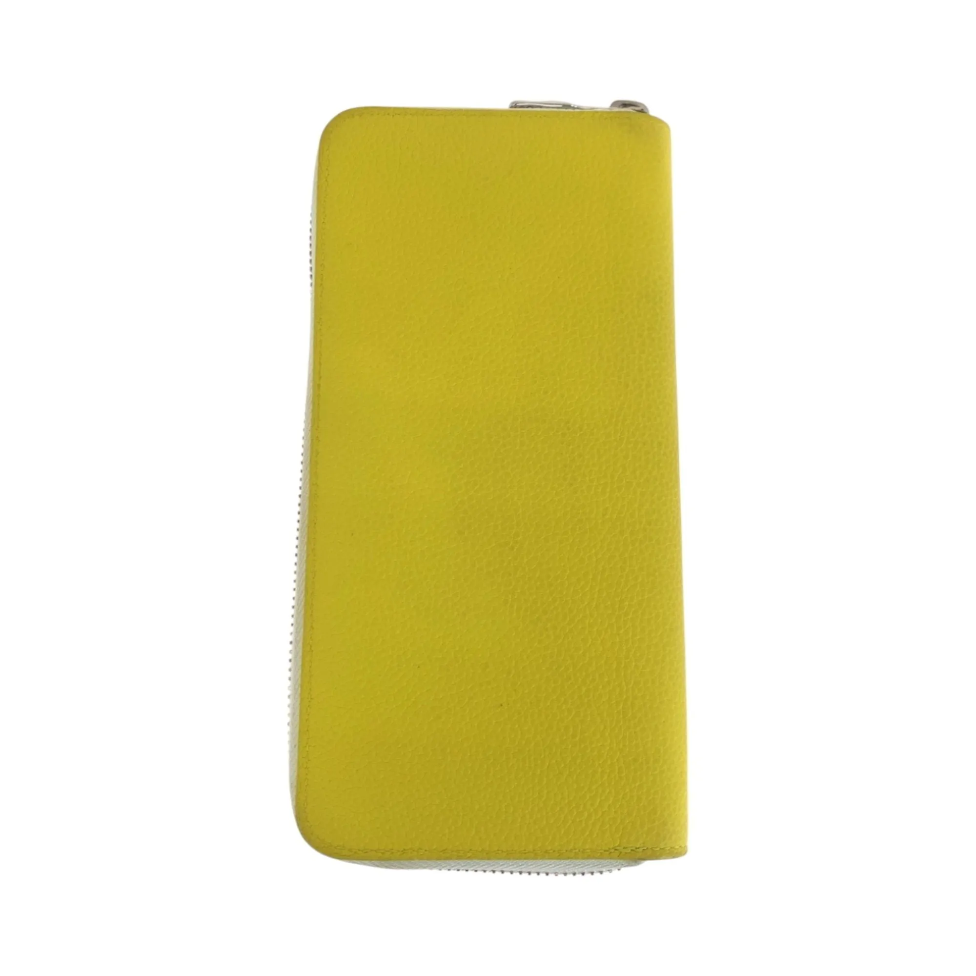 Louis Vuitton yellow Leather Long Wallet (Bi-Fold) (Pre-Owned)