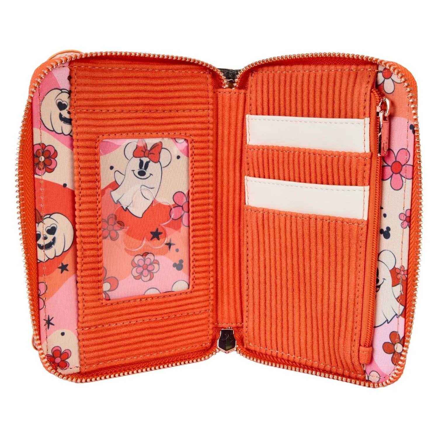 Loungefly x Disney Mickey and Friends Halloween Zip Around Wallet
