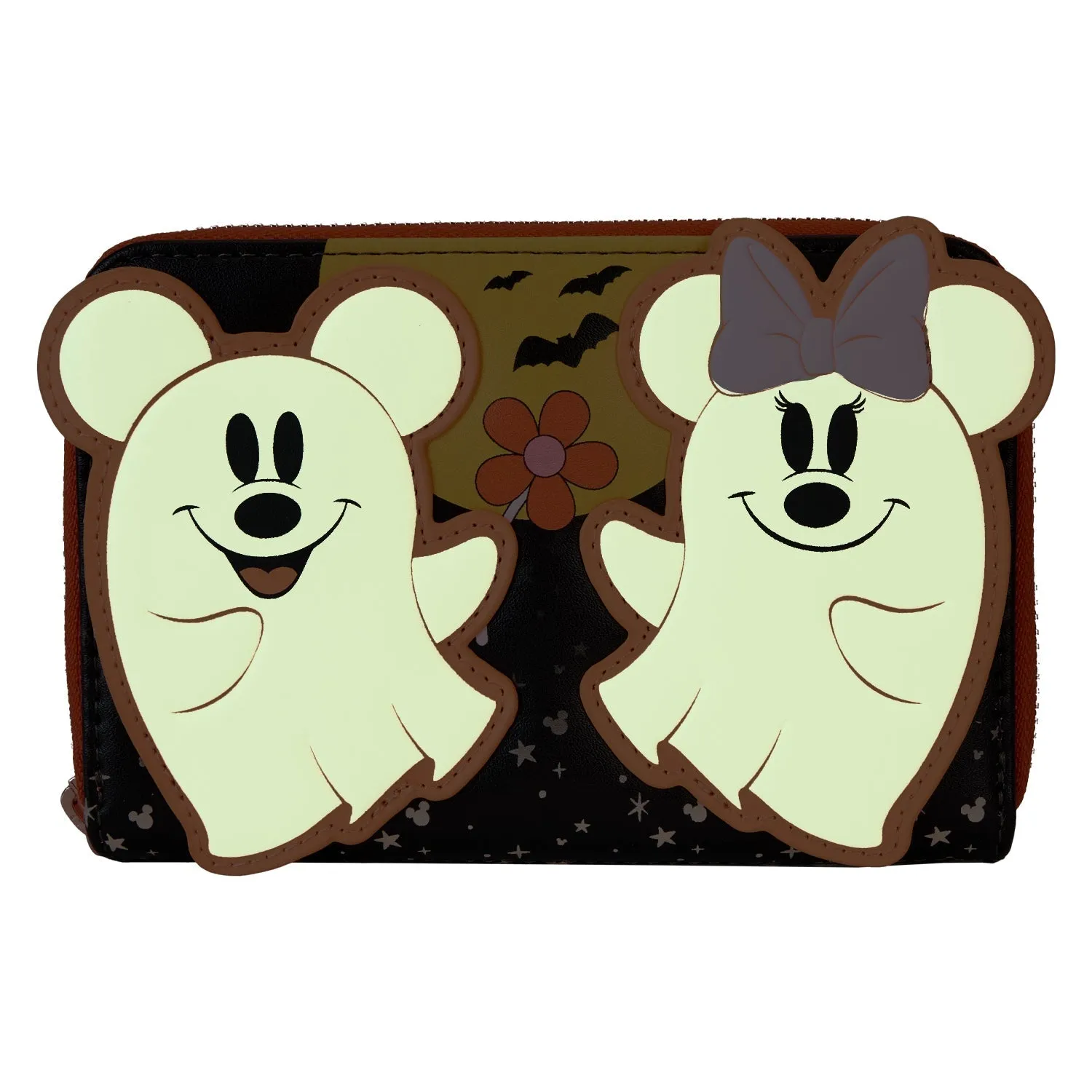 Loungefly x Disney Mickey and Friends Halloween Zip Around Wallet
