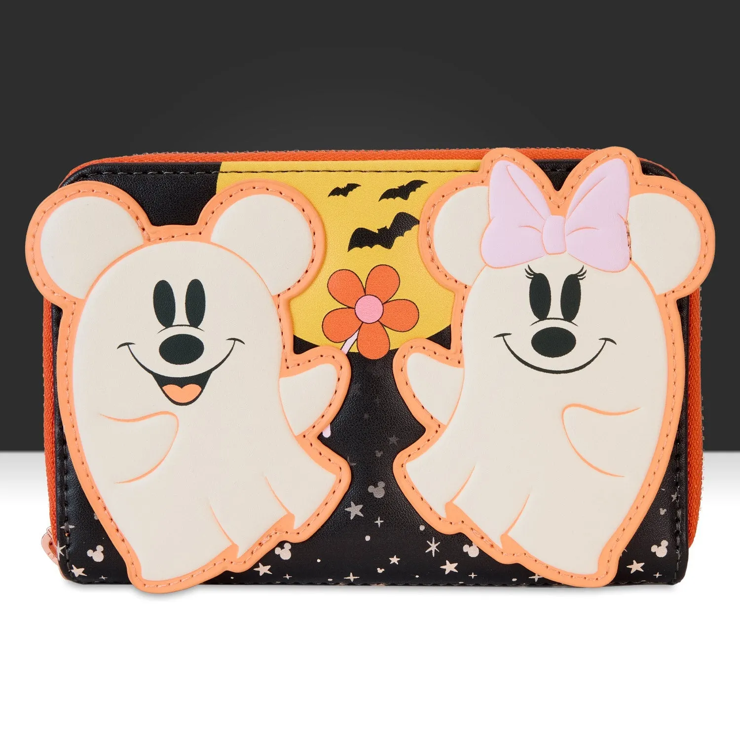 Loungefly x Disney Mickey and Friends Halloween Zip Around Wallet