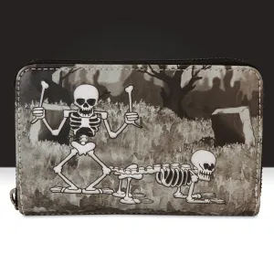 Loungefly x Disney Skeleton Dance Zip Around Wallet