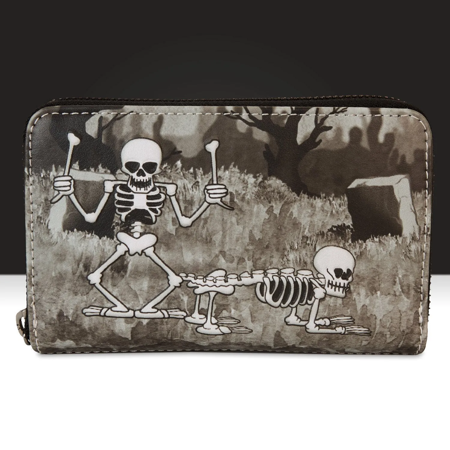 Loungefly x Disney Skeleton Dance Zip Around Wallet