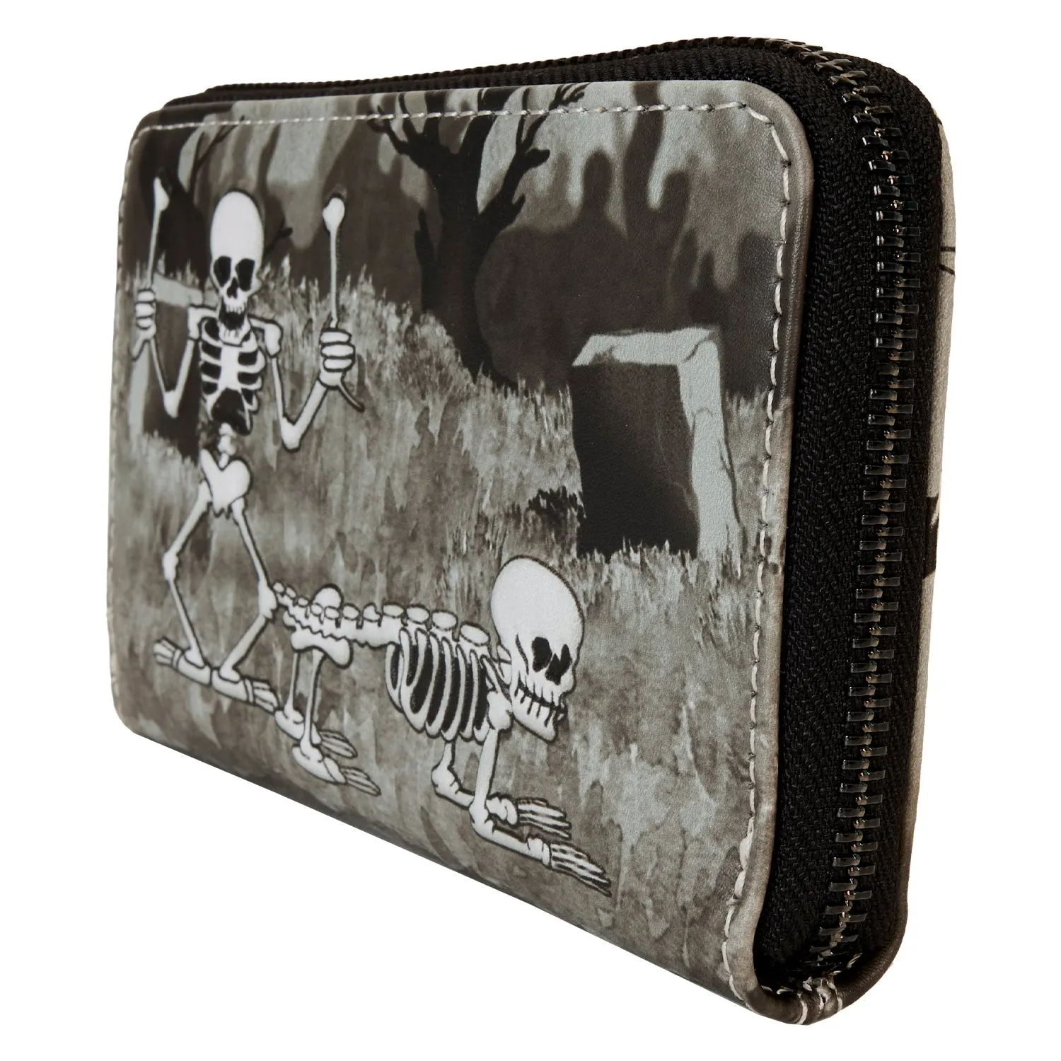 Loungefly x Disney Skeleton Dance Zip Around Wallet