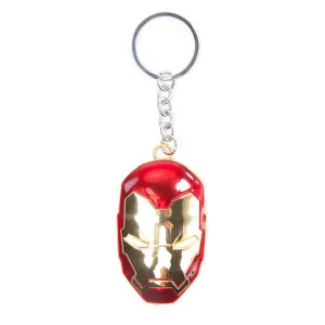 Marvel Iron Man 3D Metal Mask Key Chain