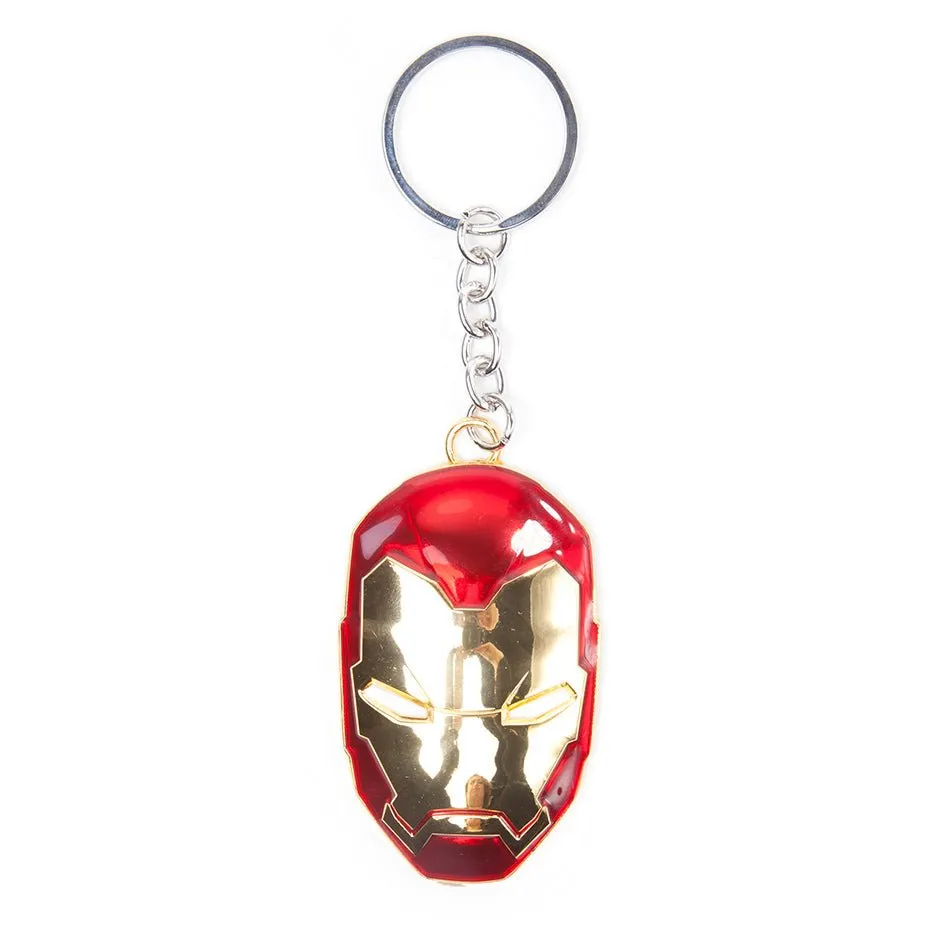 Marvel Iron Man 3D Metal Mask Key Chain
