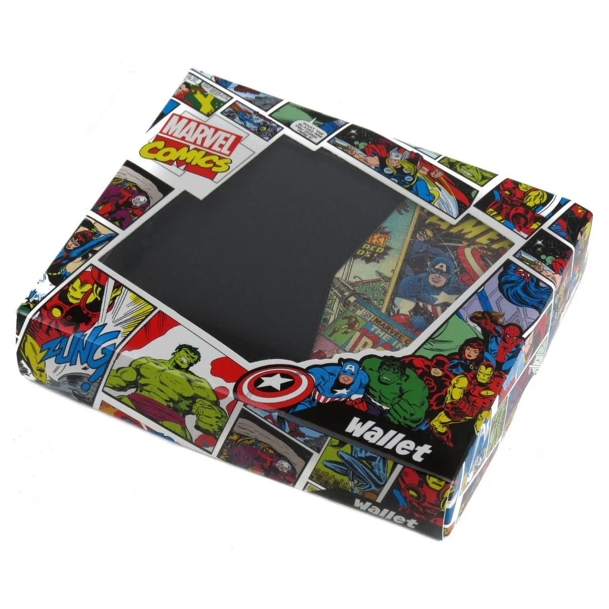Marvel Retro Comic Print Bi-Fold Wallet