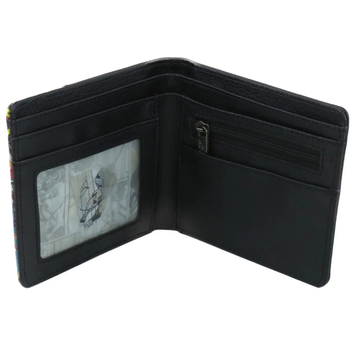 Marvel Retro Comic Print Bi-Fold Wallet