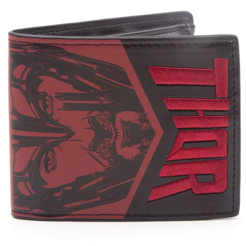 Marvel Thor and The Hulk Embroidered Bi-Fold Wallet