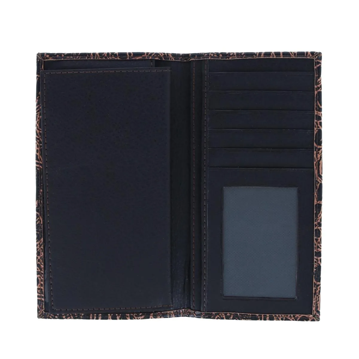 Men's Alligator Print Roper Wallet and Checkbook Holder