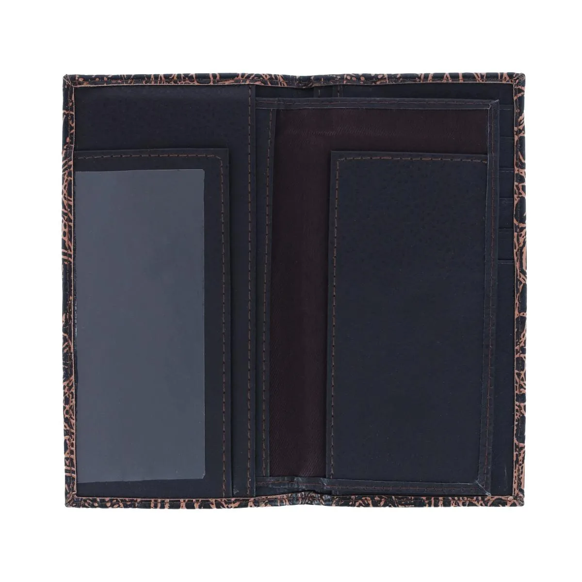Men's Alligator Print Roper Wallet and Checkbook Holder