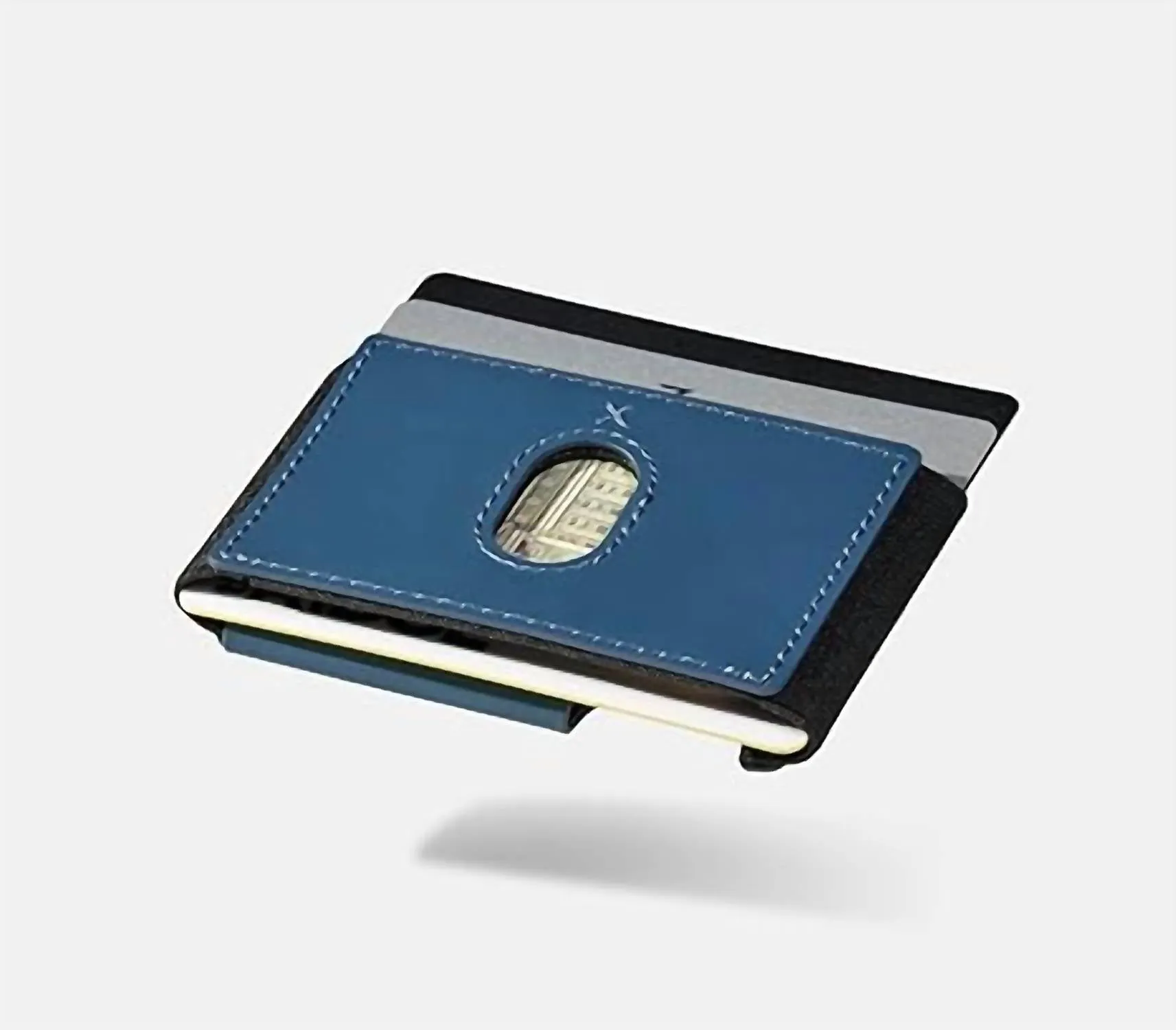 Men's Biflex Wallet In Cobalt Blue