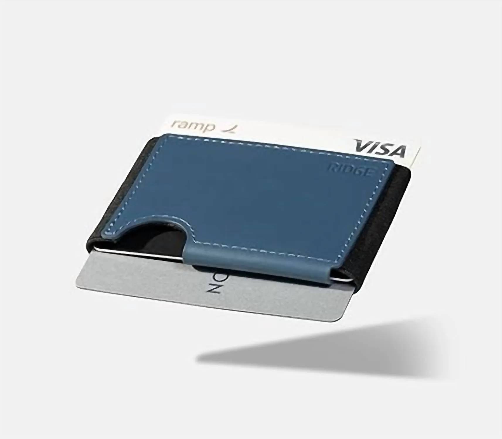 Men's Biflex Wallet In Cobalt Blue