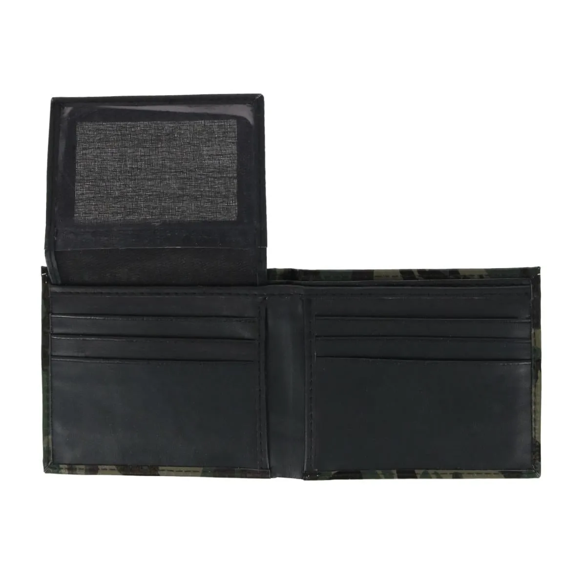 Men's Camo Print Bifold Wallet