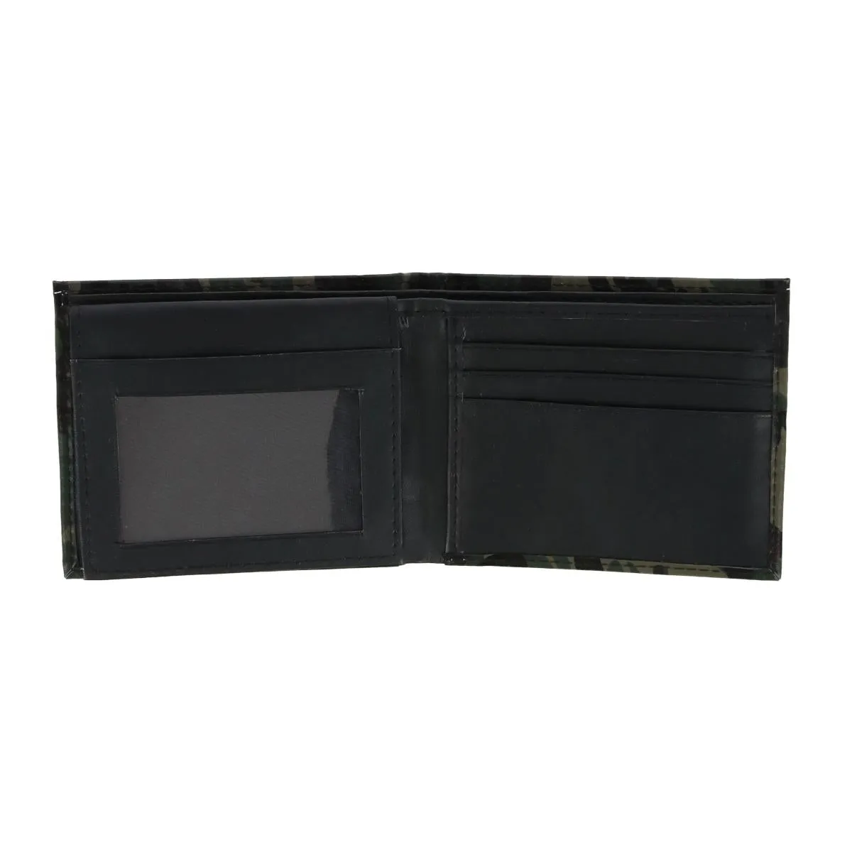 Men's Camo Print Bifold Wallet