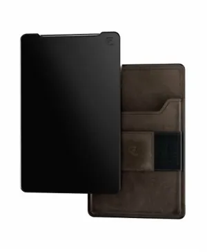 Men's Groove Wallet In Black/brown