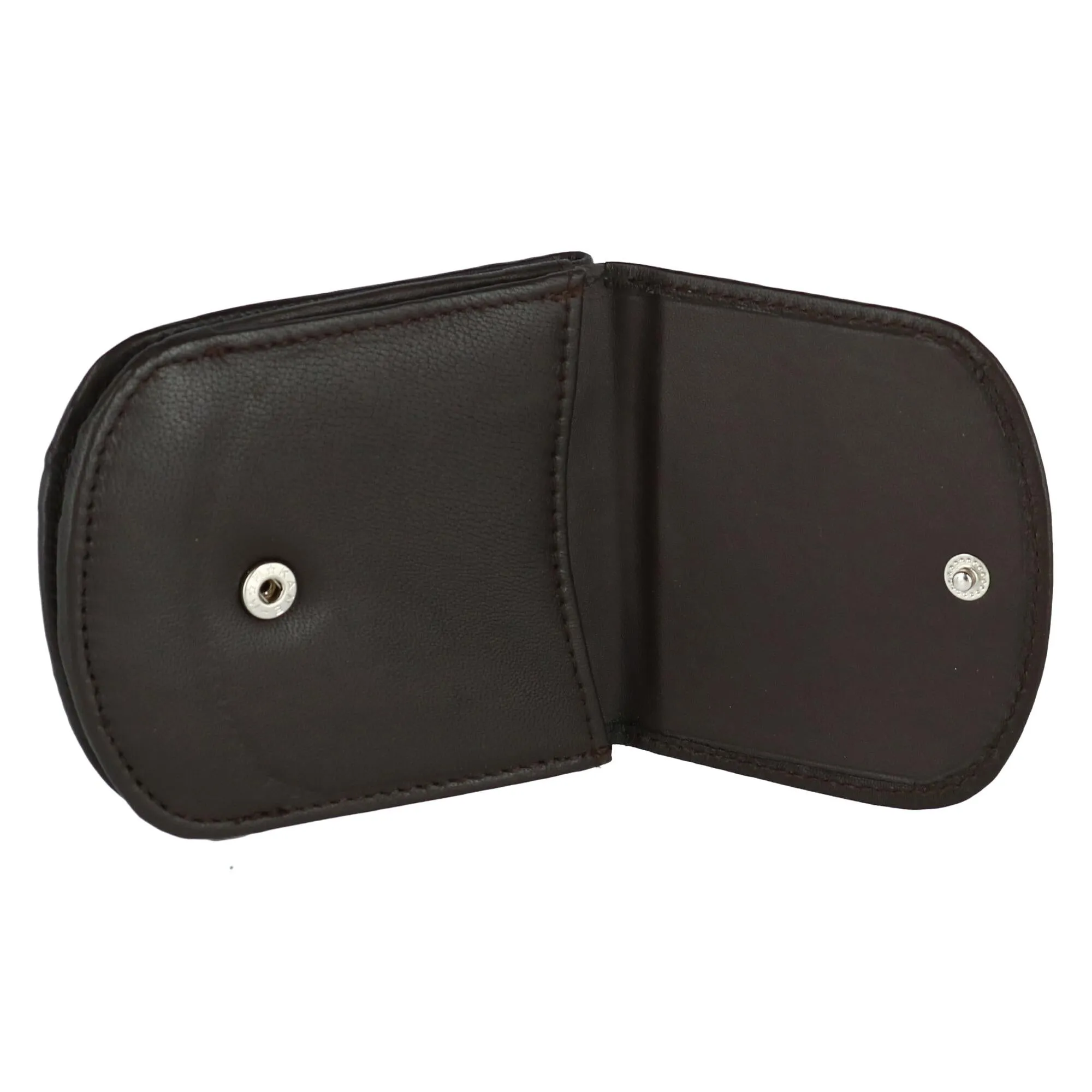 Men's Leather Front Pocket C-Fold Taxi Wallet