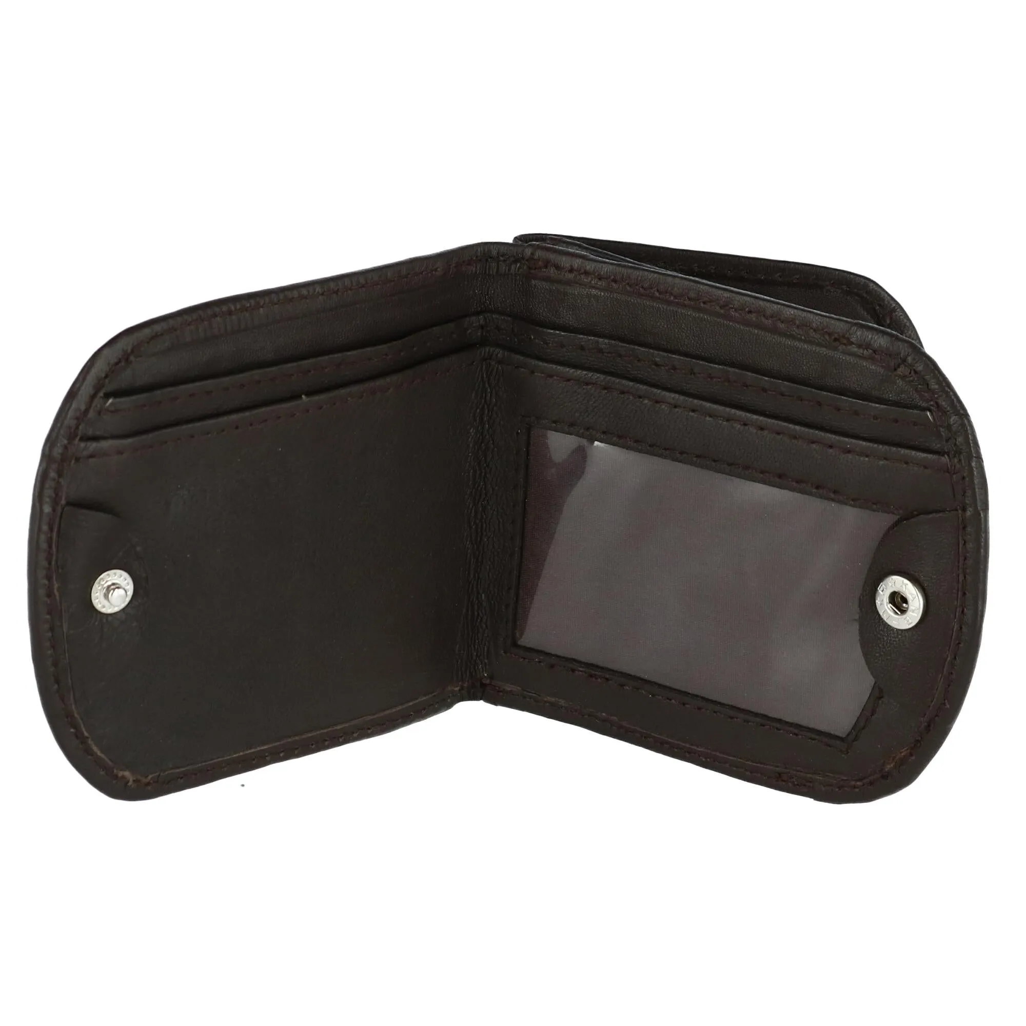 Men's Leather Front Pocket C-Fold Taxi Wallet