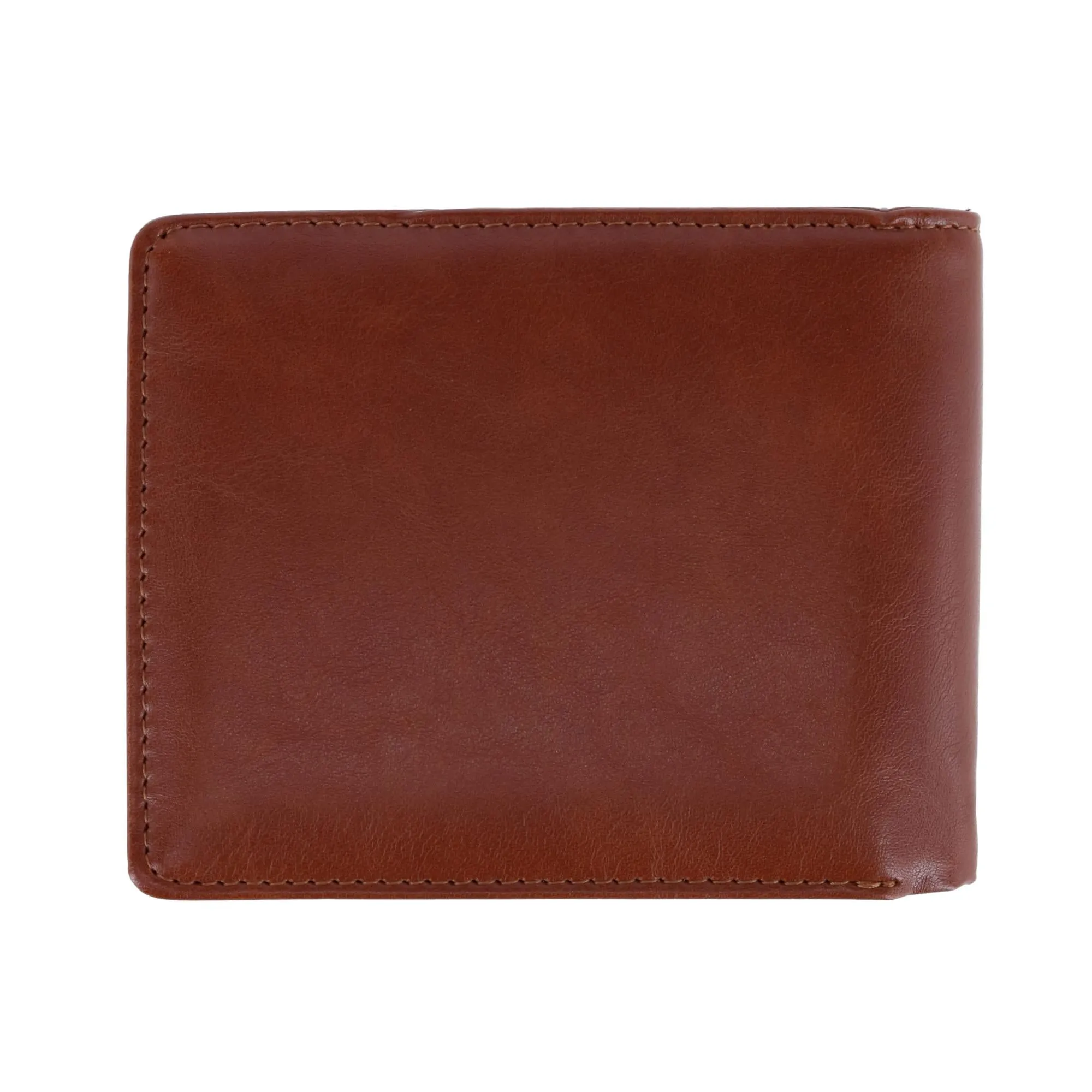 Men's RFID Distressed Vegan Leather Bifold Wallet