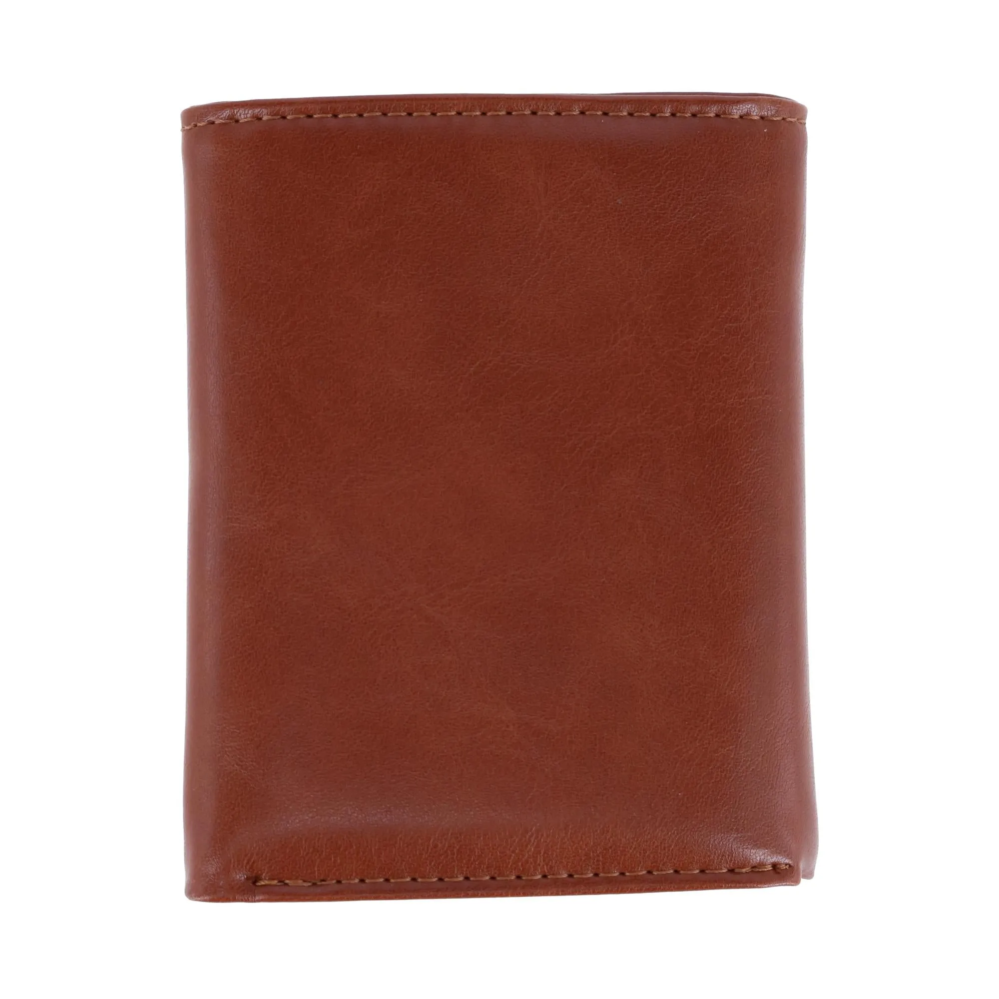 Men's RFID Distressed Vegan Leather Trifold Wallet