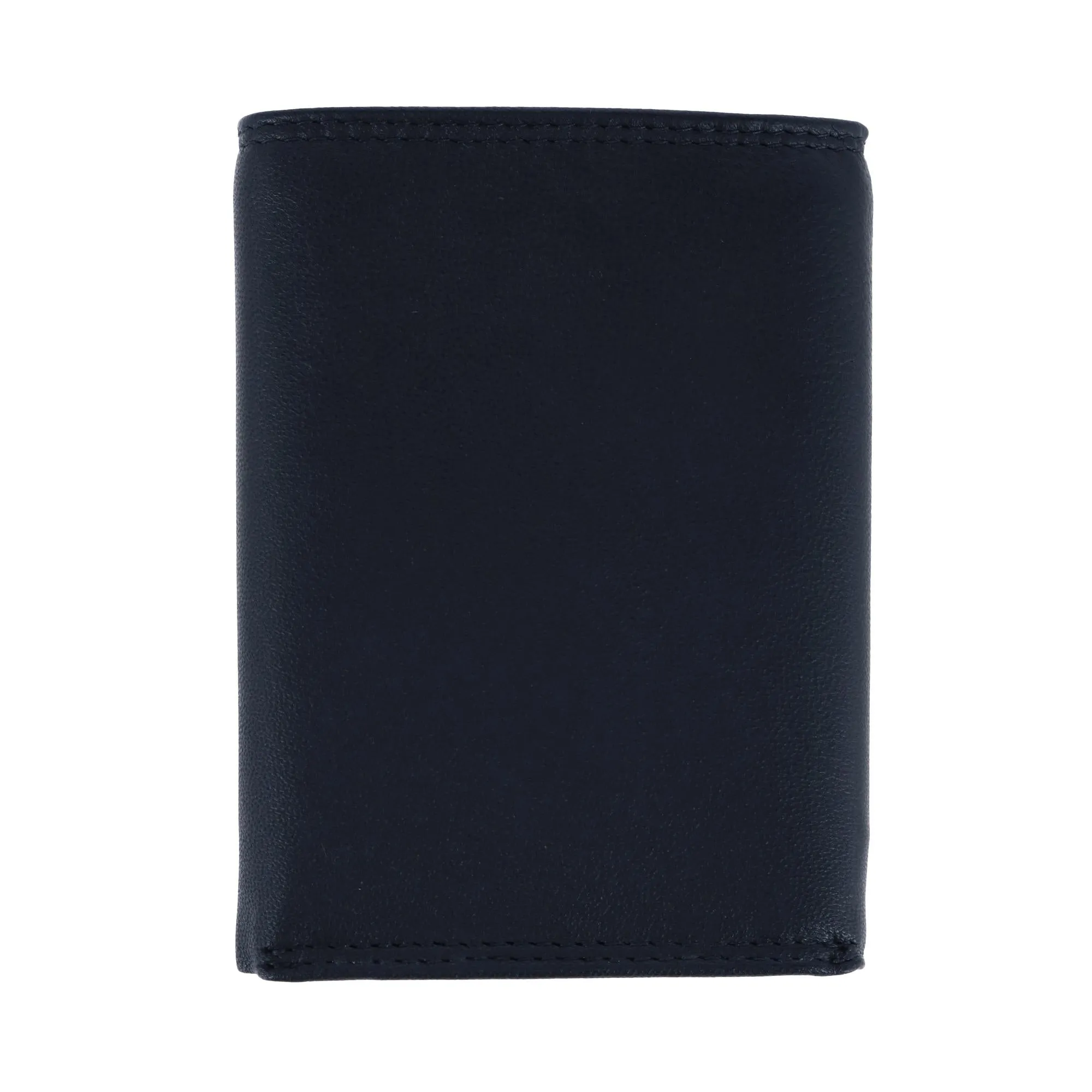Men's RFID Nappa Leather Removable ID Trifold Wallet