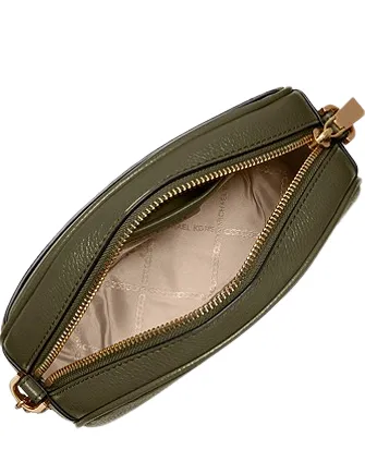 Michael Michael Kors Jet Set Charm Small Pebbled Leather Crossbody Bag