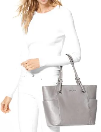 Michael Michael Kors Jet Set Travel East West Pebble Leather Tote