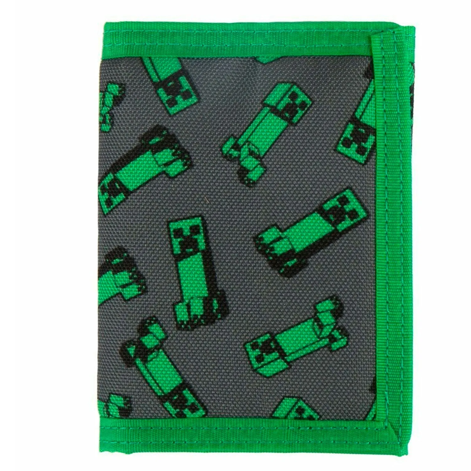Minecraft Creeper Crowd Trifold Wallet