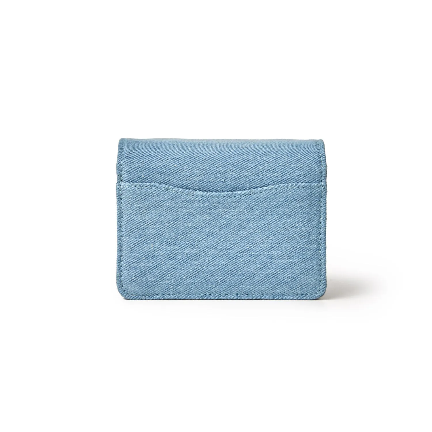 MINI DENIM SILVER WOC