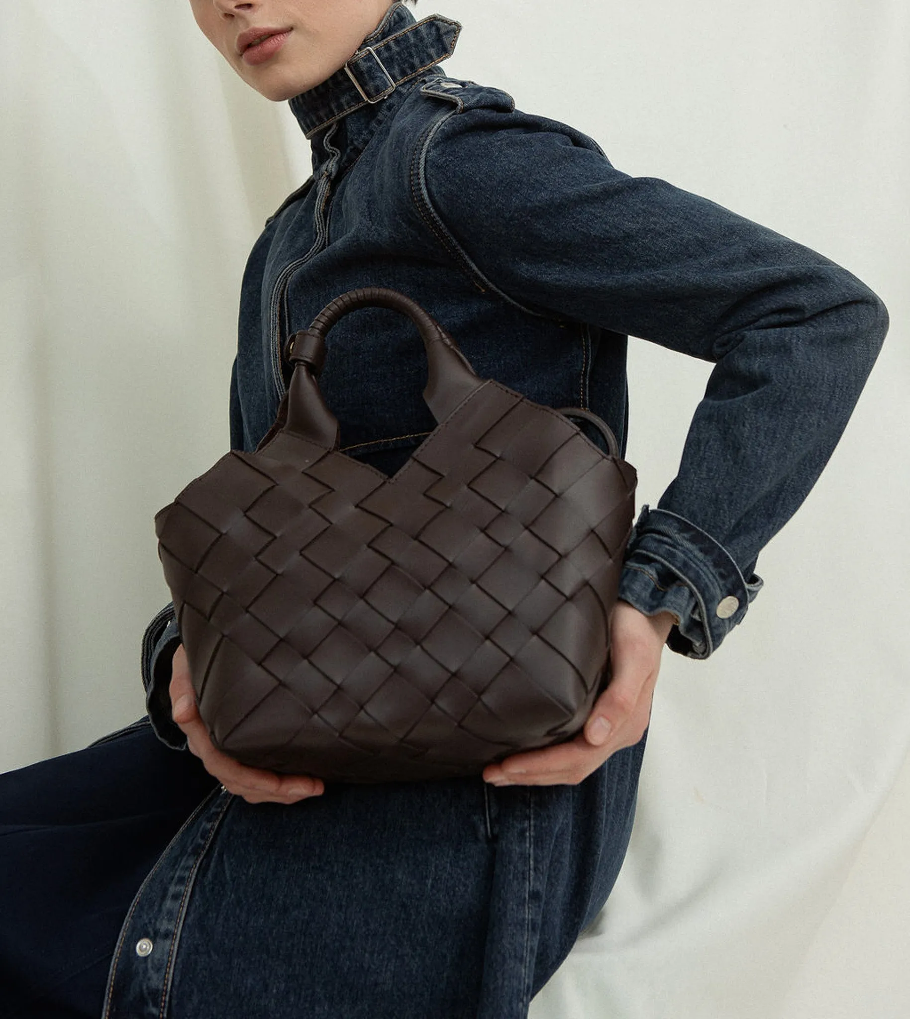 MISU Kombu Green Mix Shoulder bag